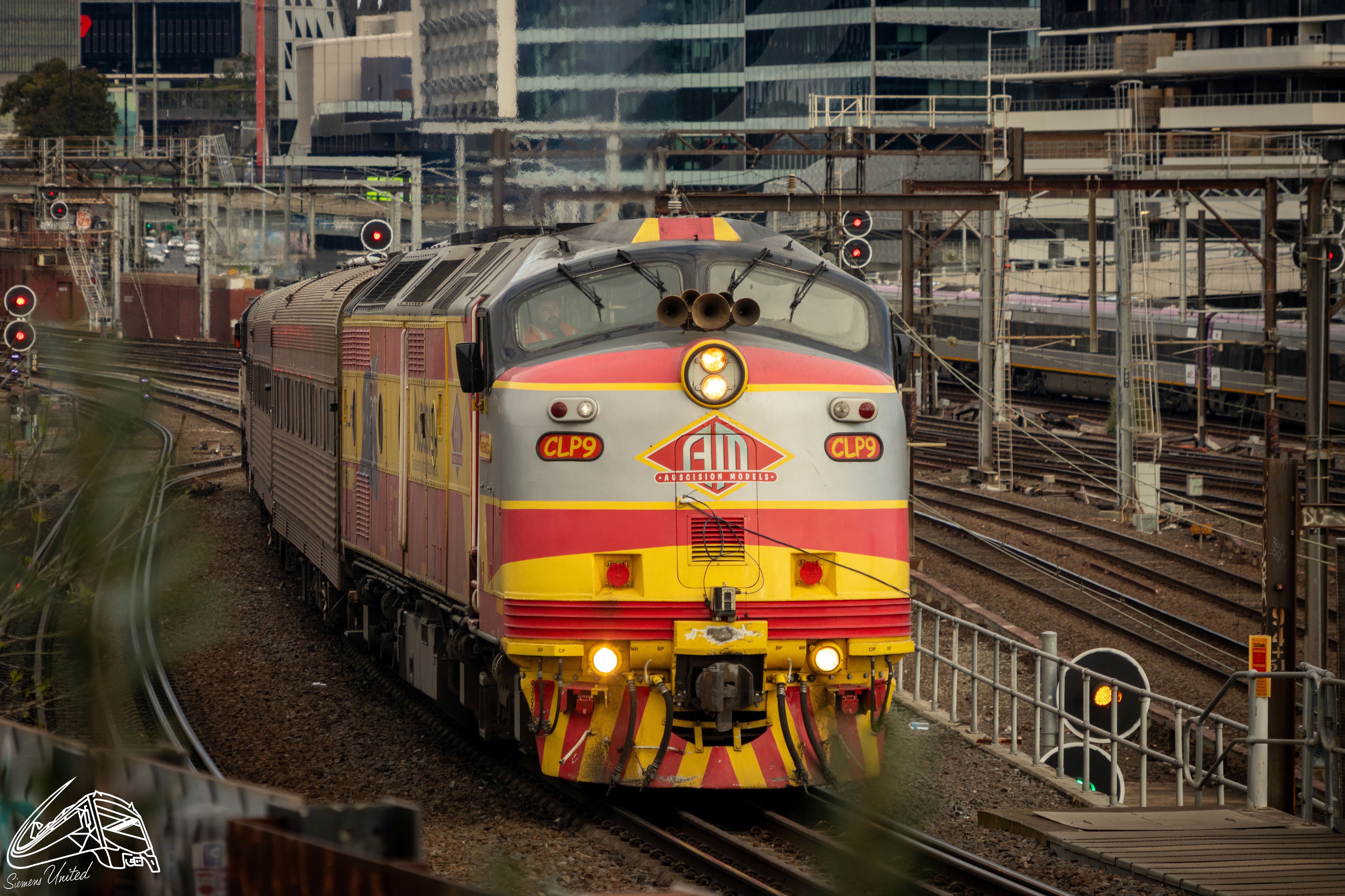 CLP 9 and C510 with AK inspection cars